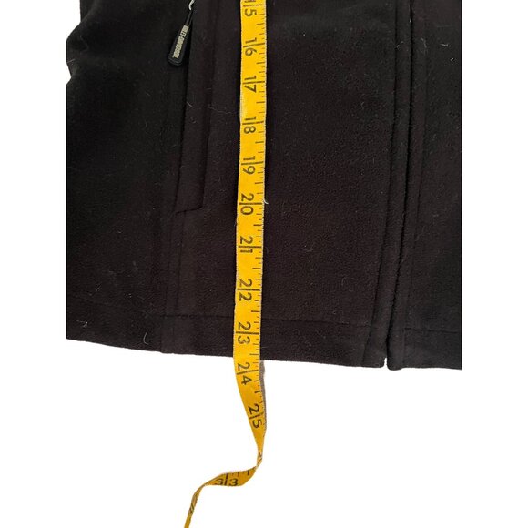 Harley-Davidson Womens Hooded Fleece Jacket Black/Red Zippered Pockets Size M Po - Picture 8 of 9